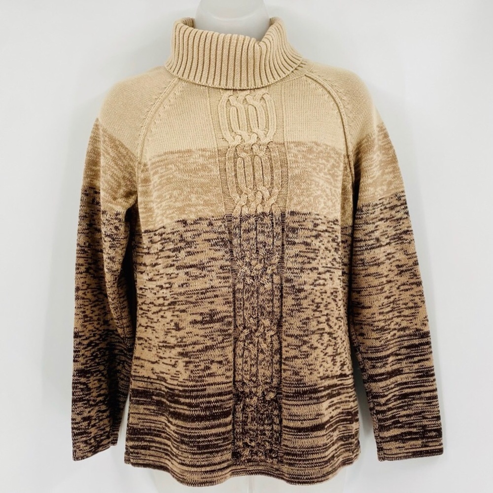 KAREN SCOTT Turtleneck Pullover Sweater 0126